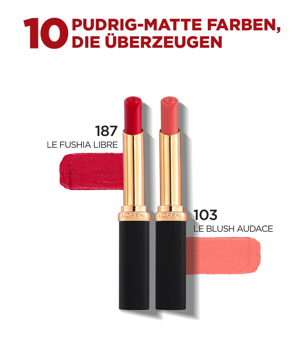 Lippenstift Color Riche Intense Volume Matte 187 Fushia Libre, 1,8 g