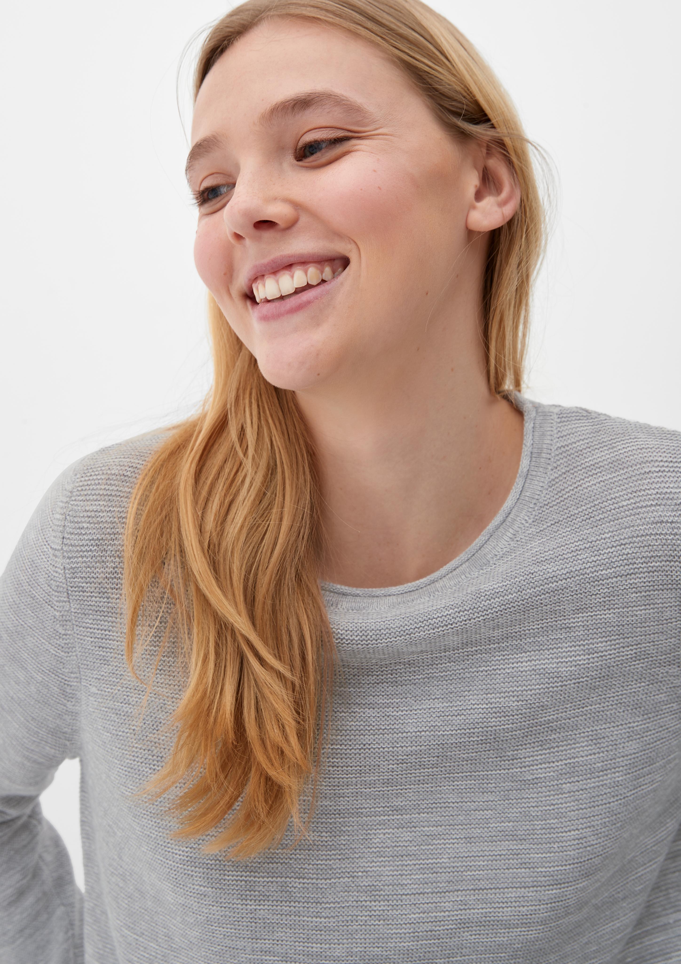 Pullover mit Rollsaumkanten  45.899.61.X014-9400