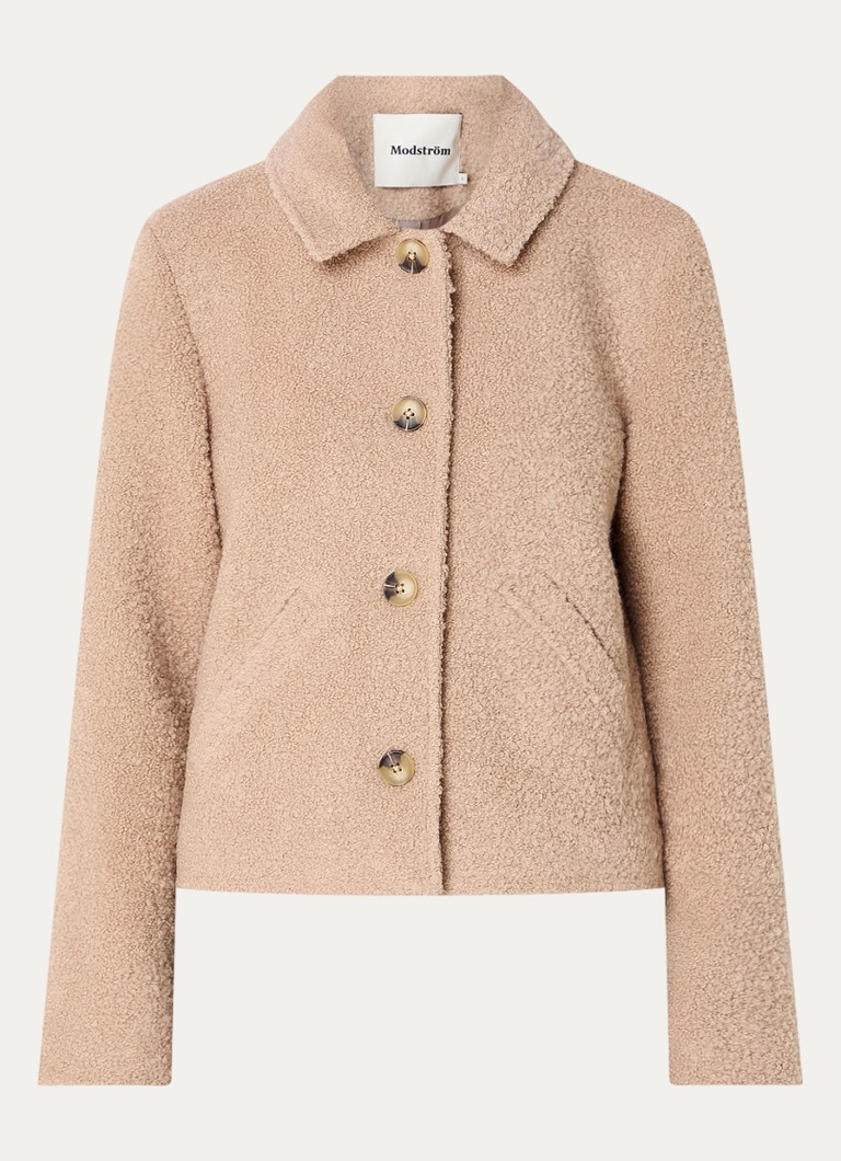 Modström Justy jacket in wool blend with side pockets