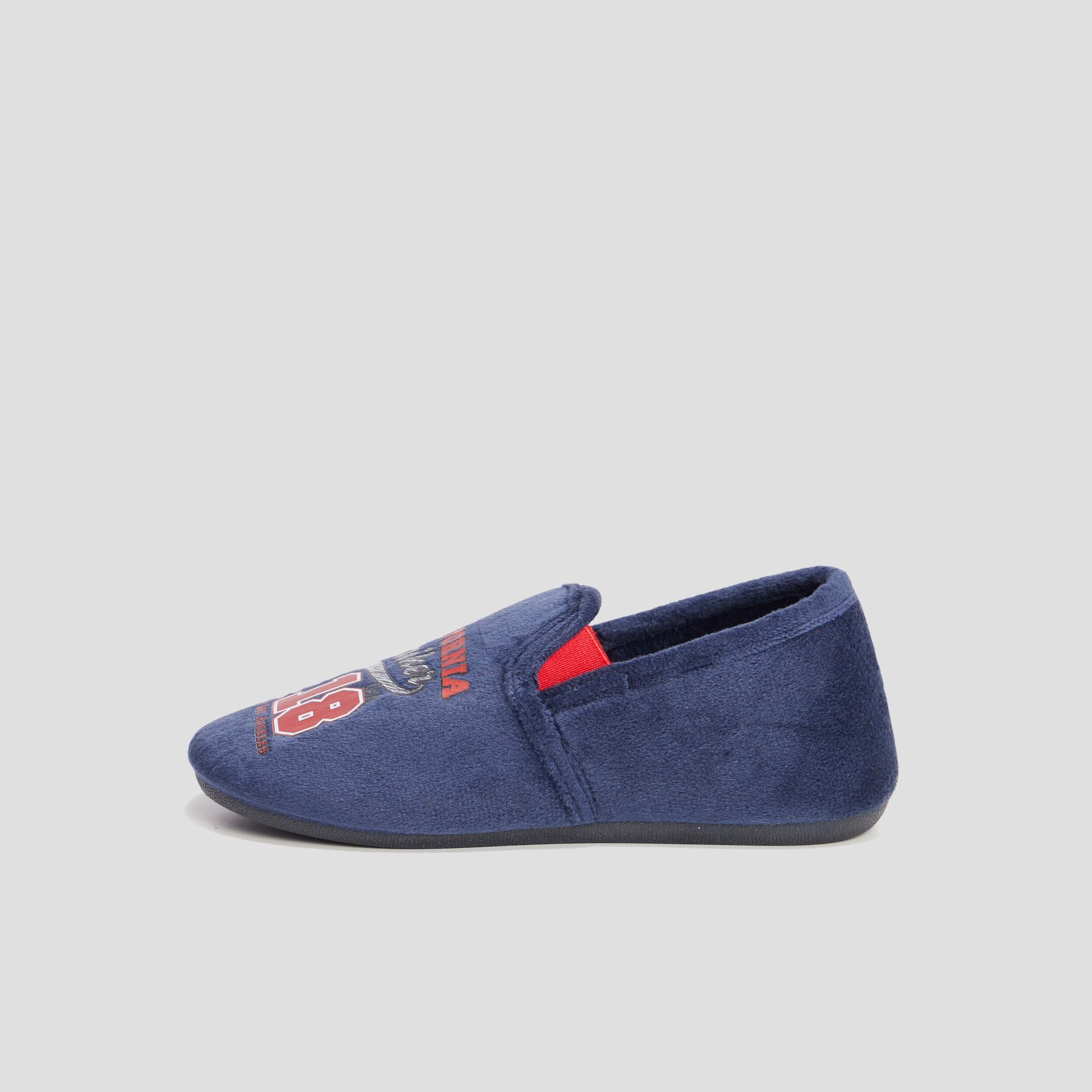 Chaussons sans gêne Creeks bleu marine garçon | La Halle