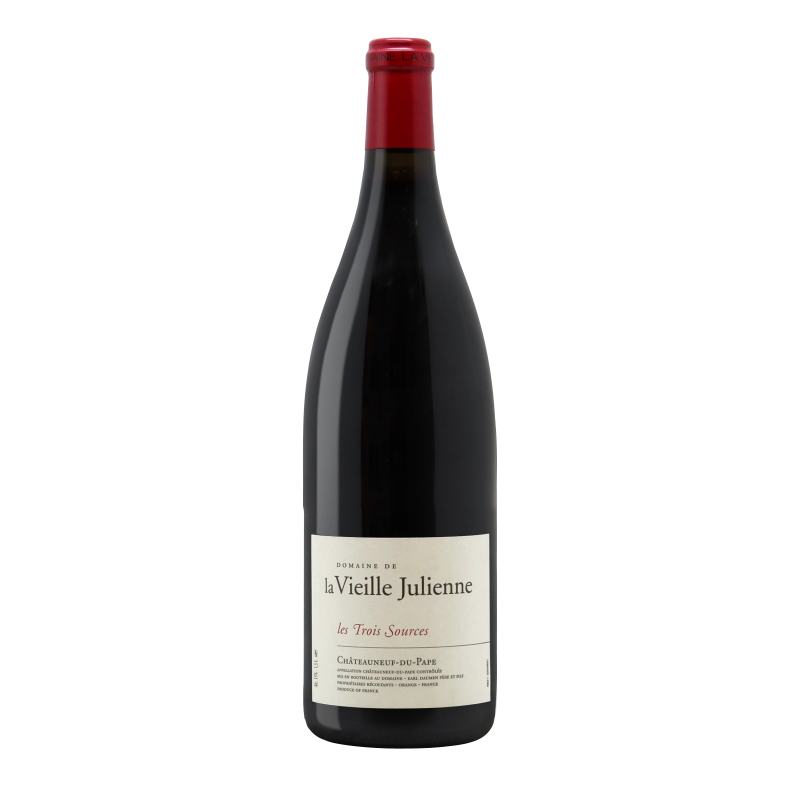 Châteauneuf-du-Pape les Trois Sources 2018 - Châteauneuf-du-Pape - Rhône - Vieille Julienne (75CL.)