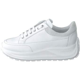 Candice Cooper Spark Two Plateau Sneaker in weiß