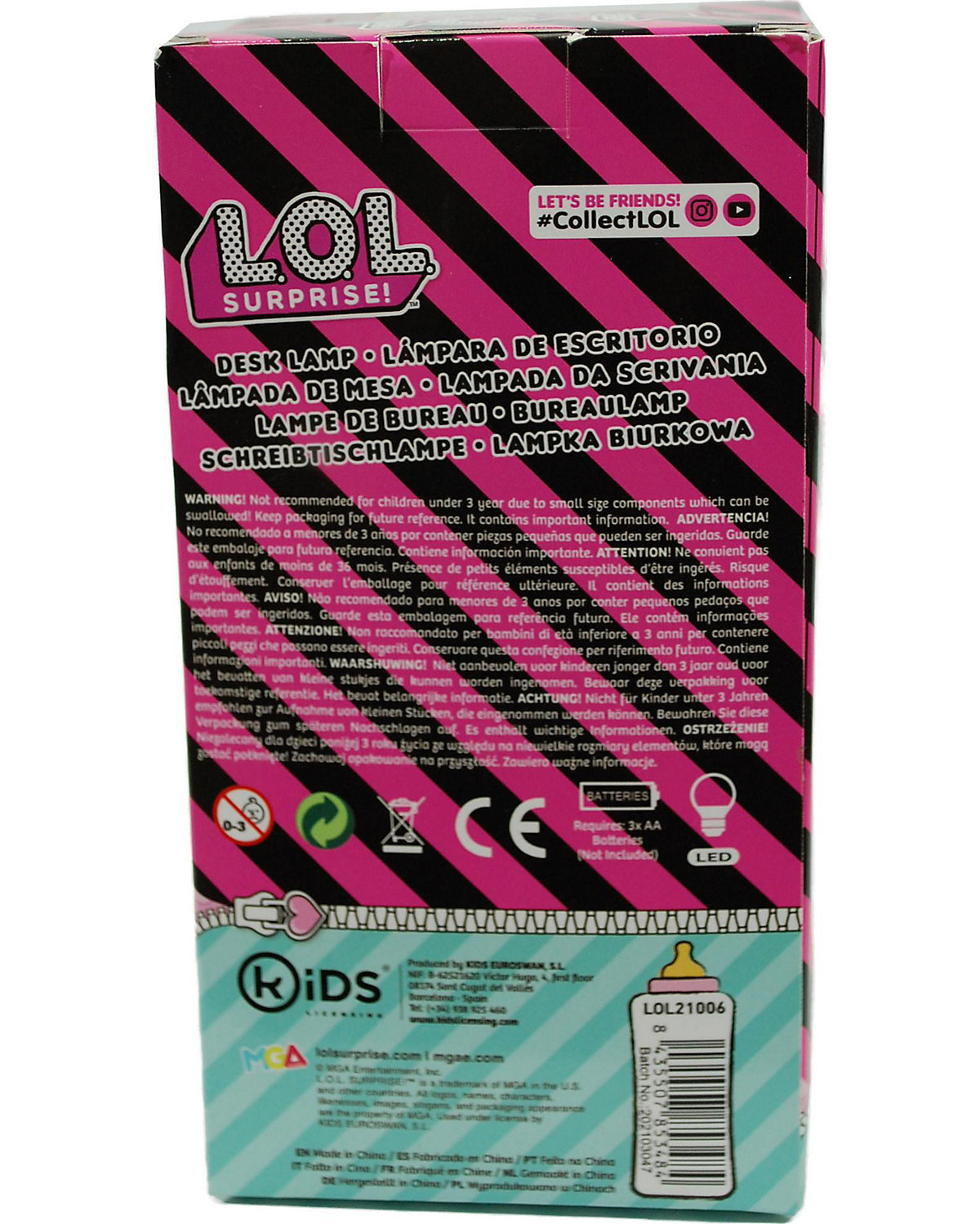 Tischlampe L.O.L. Surprise!