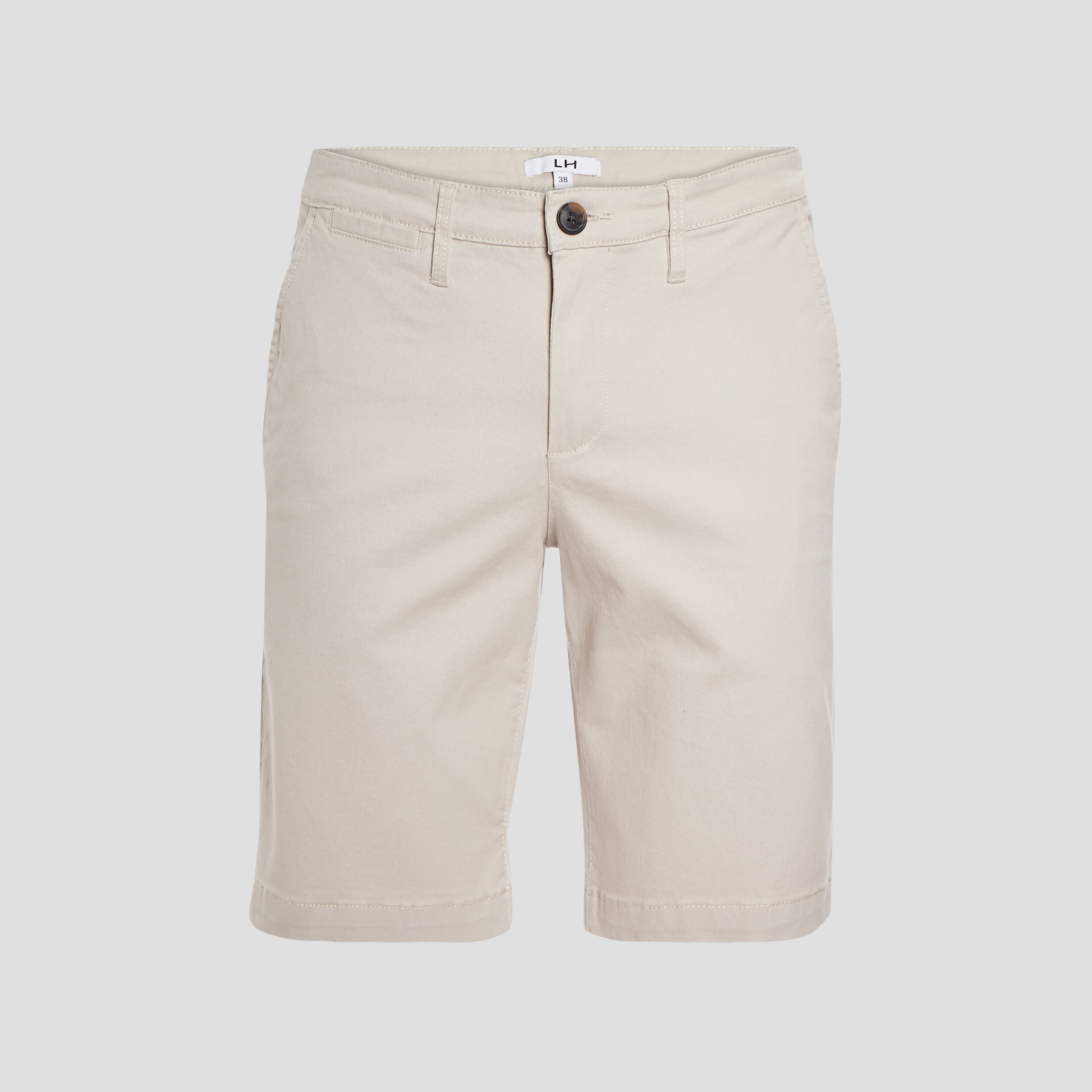 Bermuda droit en coton sable homme | La Halle