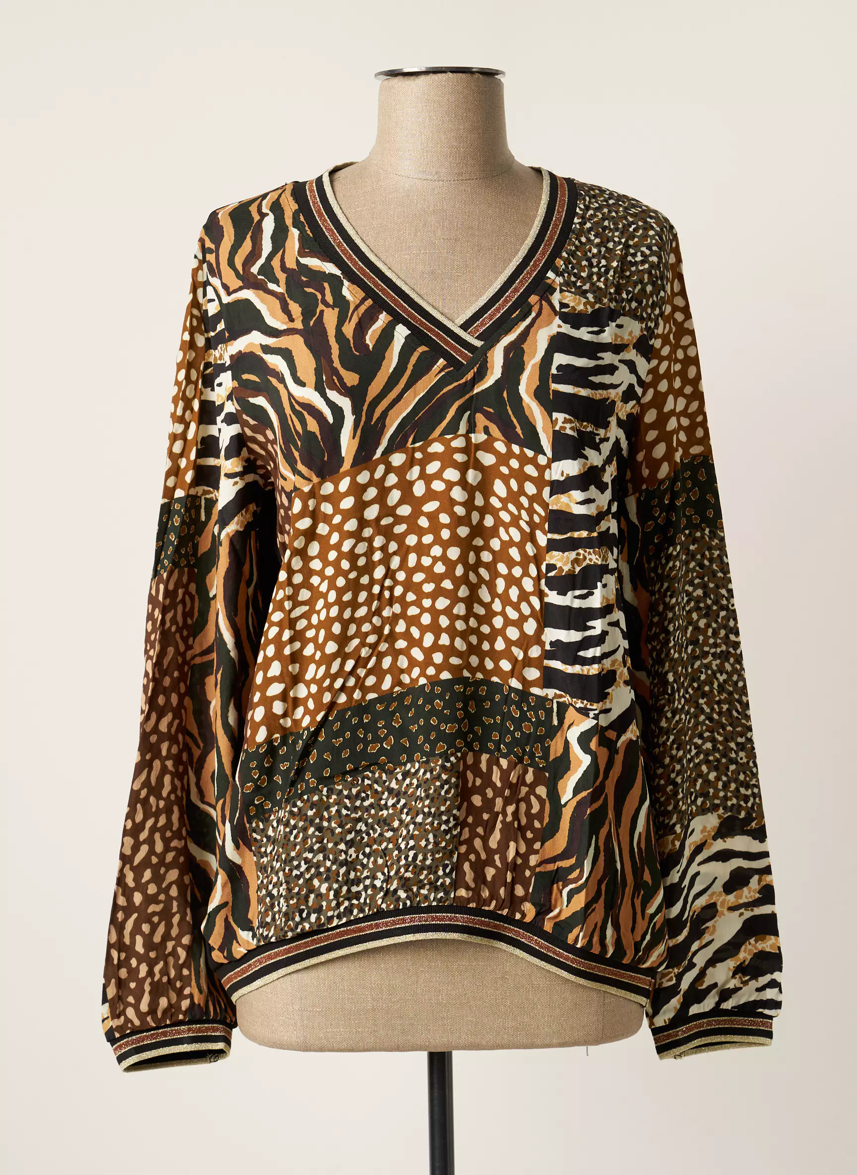 Signe Nature Tops Femme couleur marron