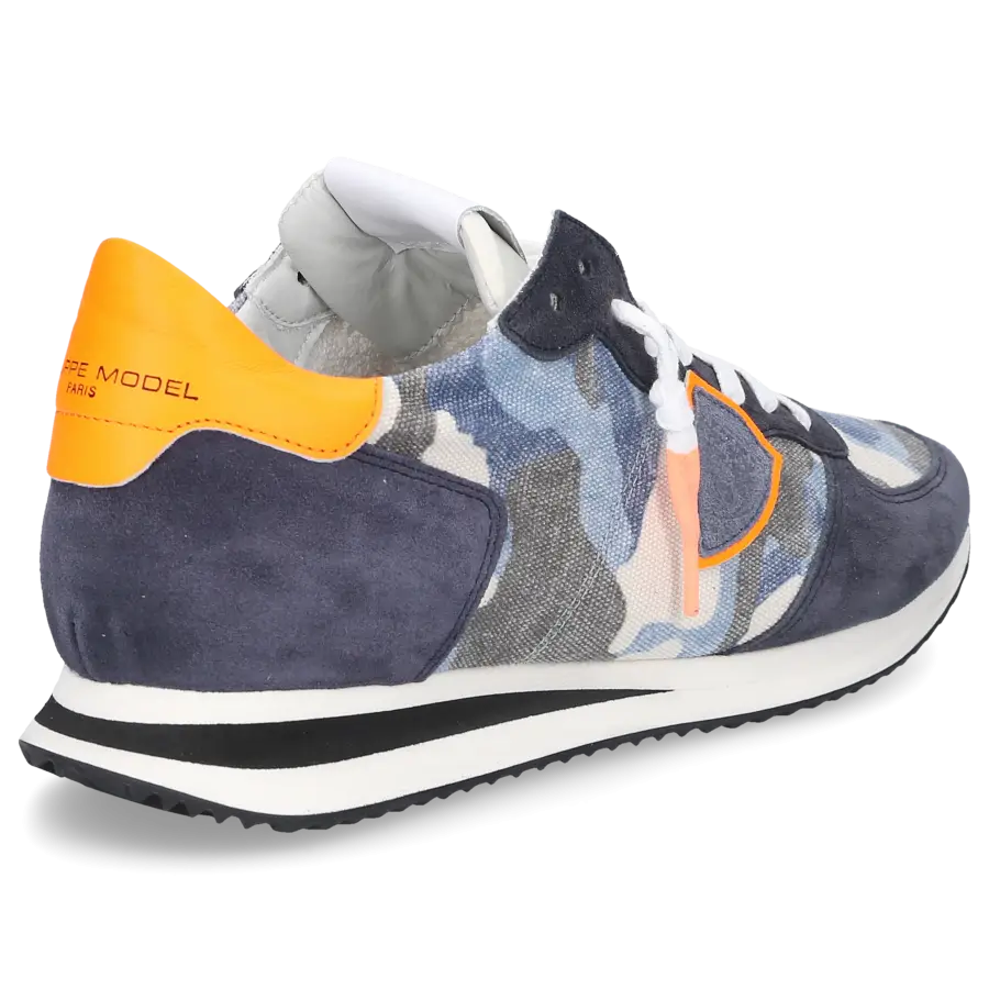 Philippe Model - Sneaker low TZLU Veloursleder - blau