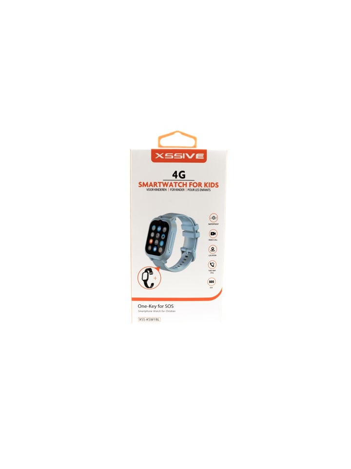 COFI 1453 4G Smartwatch für Kinder – Videotelefonie & GPS Blau in Blau günstig kaufen onesize