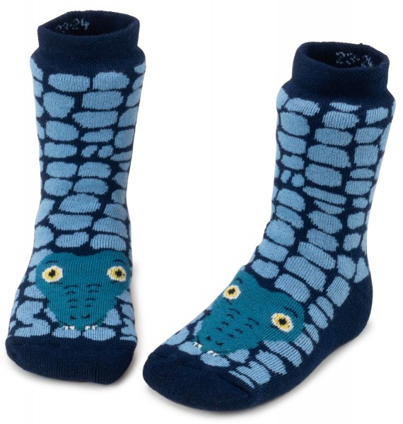 Ewers ~ Stoppersocke SoftStep ~ Schlange blau