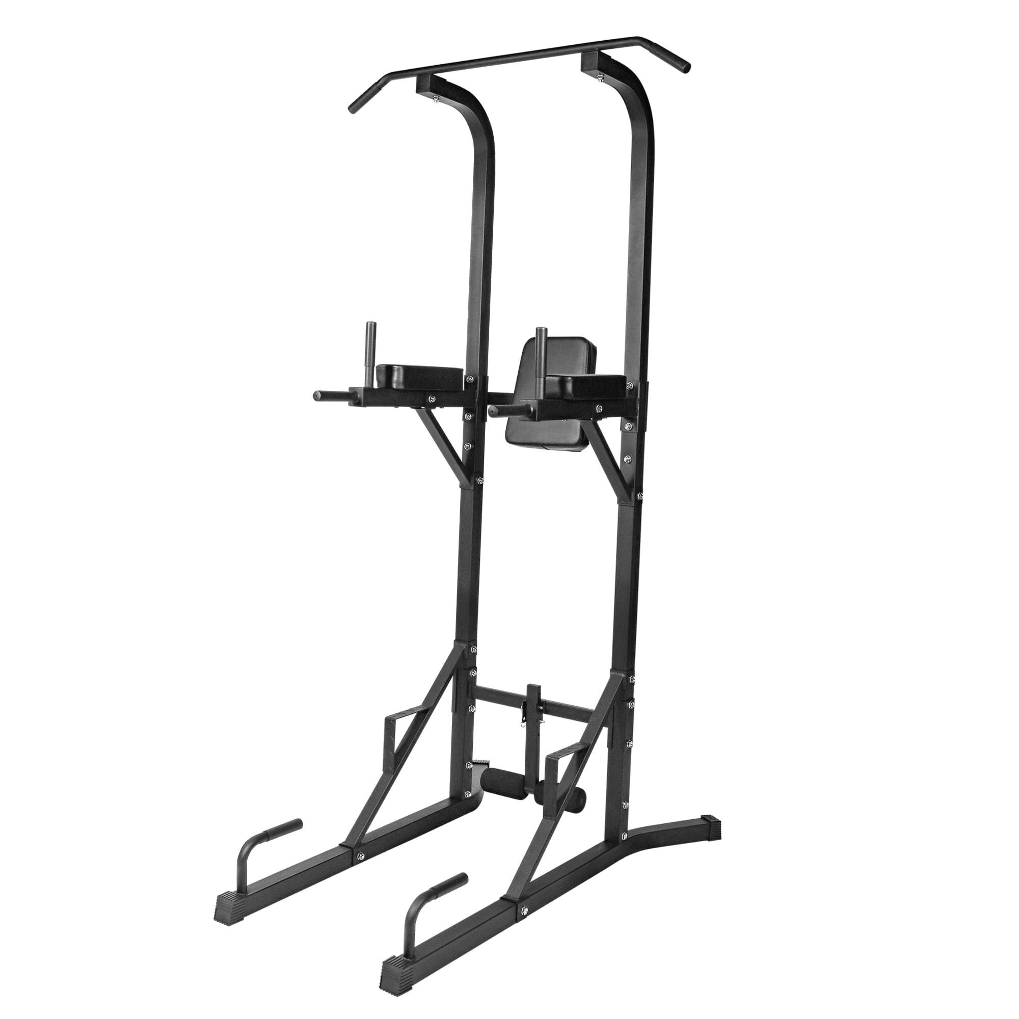 GORILLA SPORTS Kraftstation Power Tower - mit Klimmzugstange, Dip Station, Liegestützgriffe, (1-tlg)