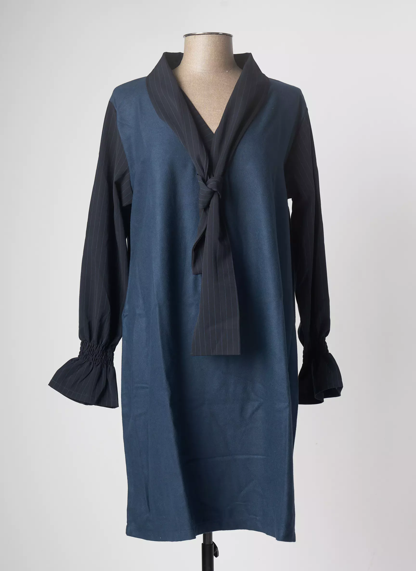 Tendance Unique Robes Longues Femme couleur bleu
