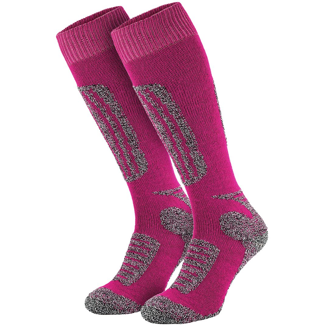 Black Snake Pink Funktions-Skisocken