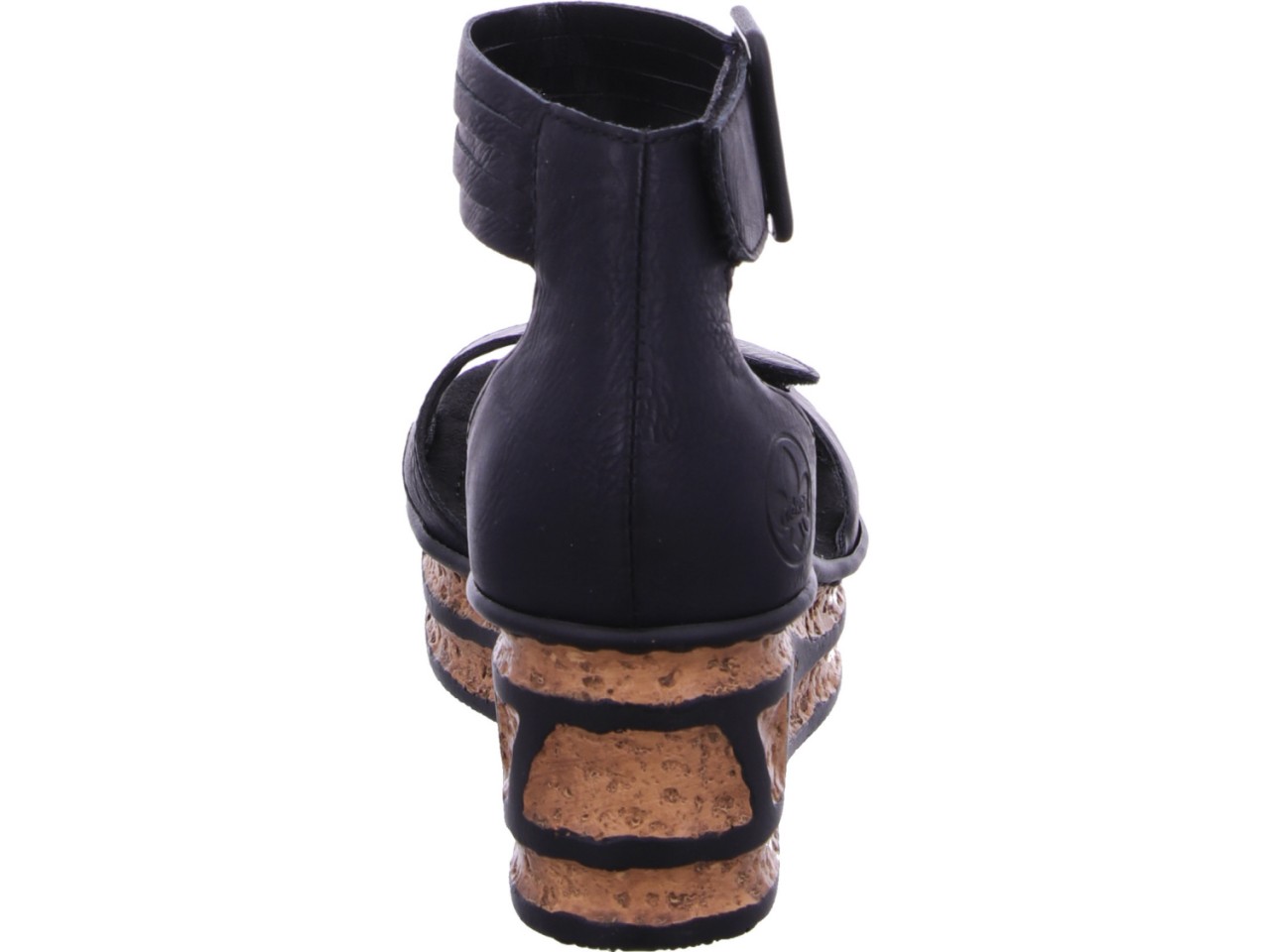 RIEKER Komfort Sandalen schwarz