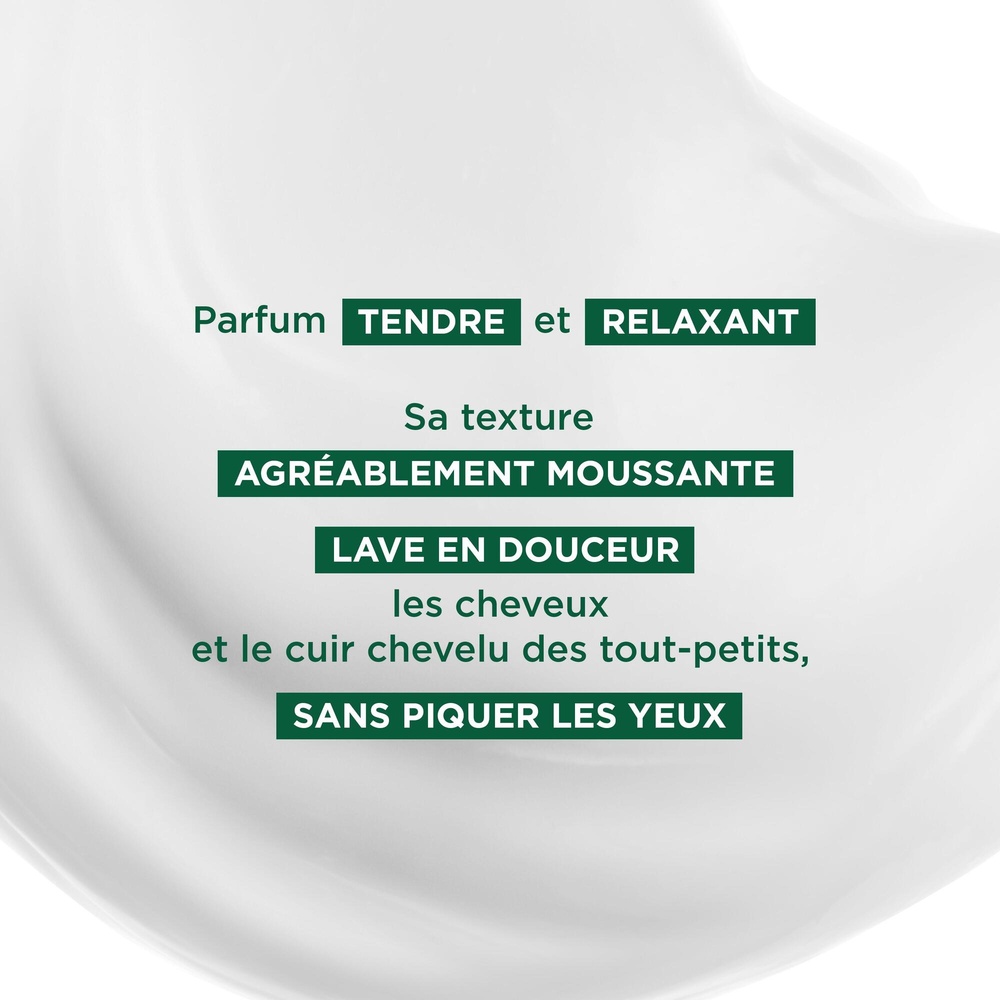 Klorane Bébé Shampooing doux démêlant 200 ml Shampooing