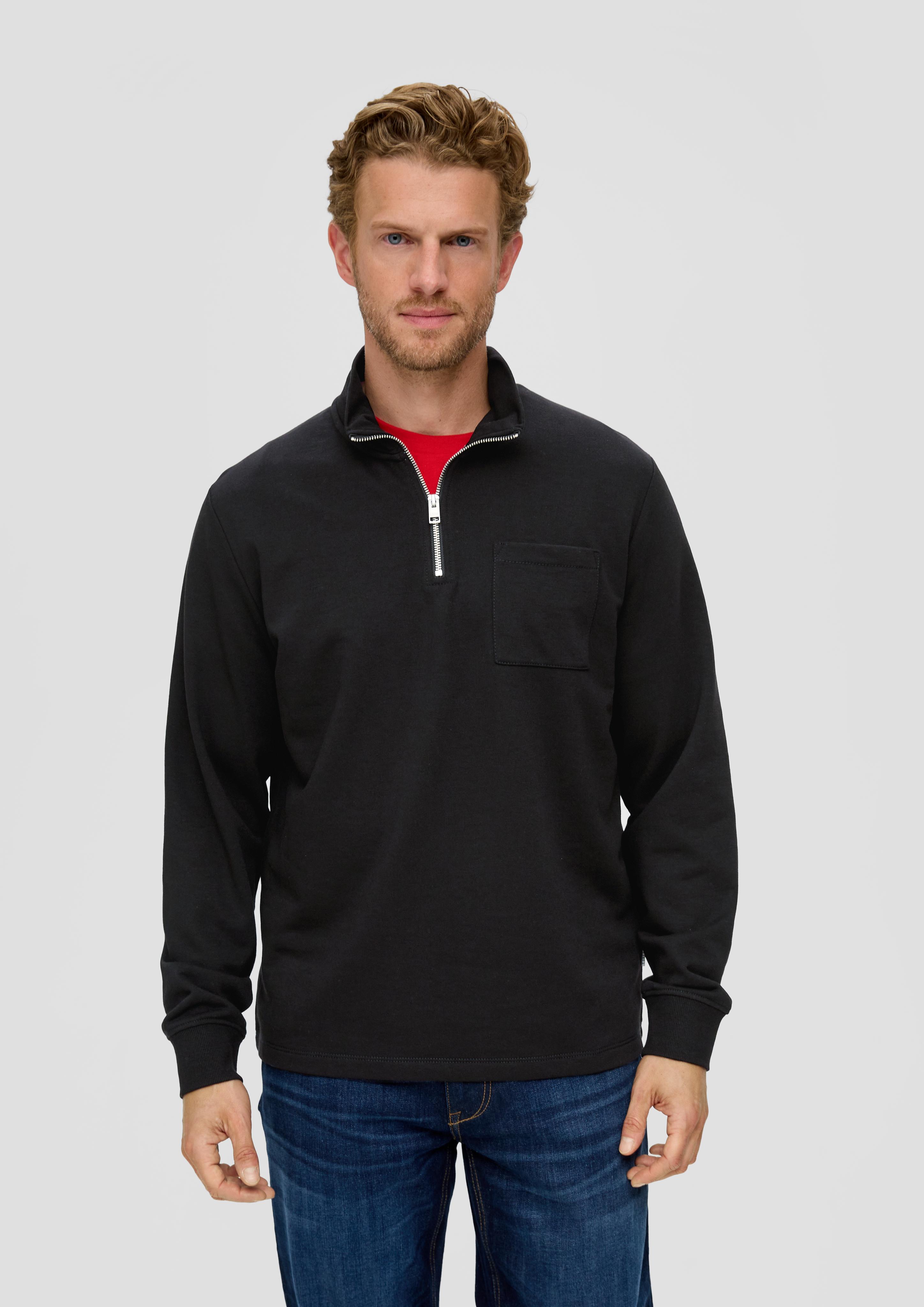 Sweatshirt mit Brusttasche  2135755-9999