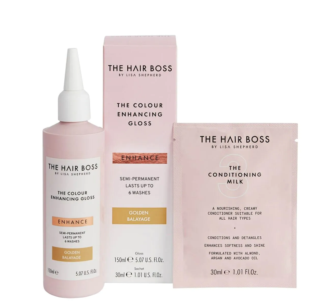 „Hair Boss“ šiltas balayage žvilgesio suteikiantis pieštukas