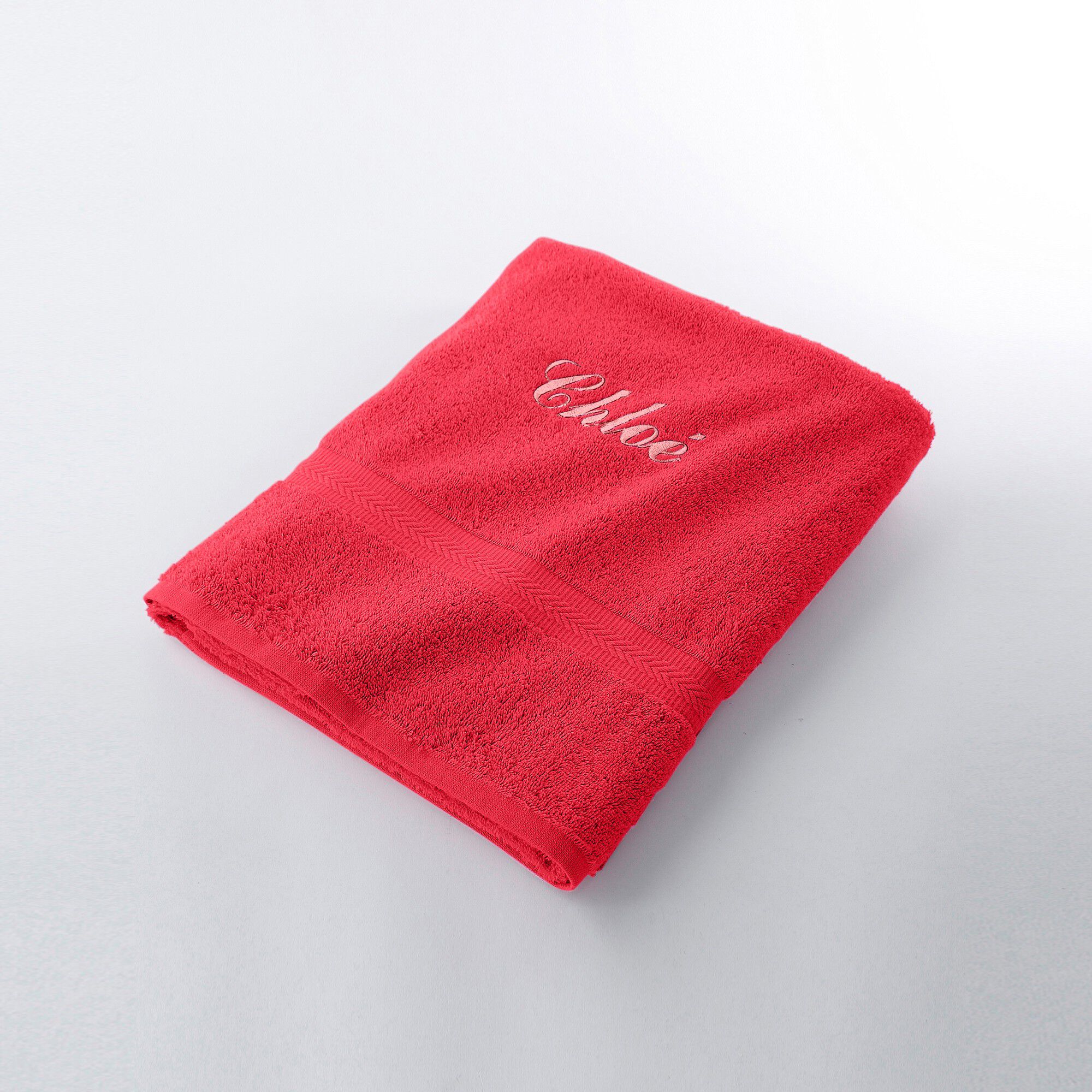 Serviette éponge personnalisable confort moelleux