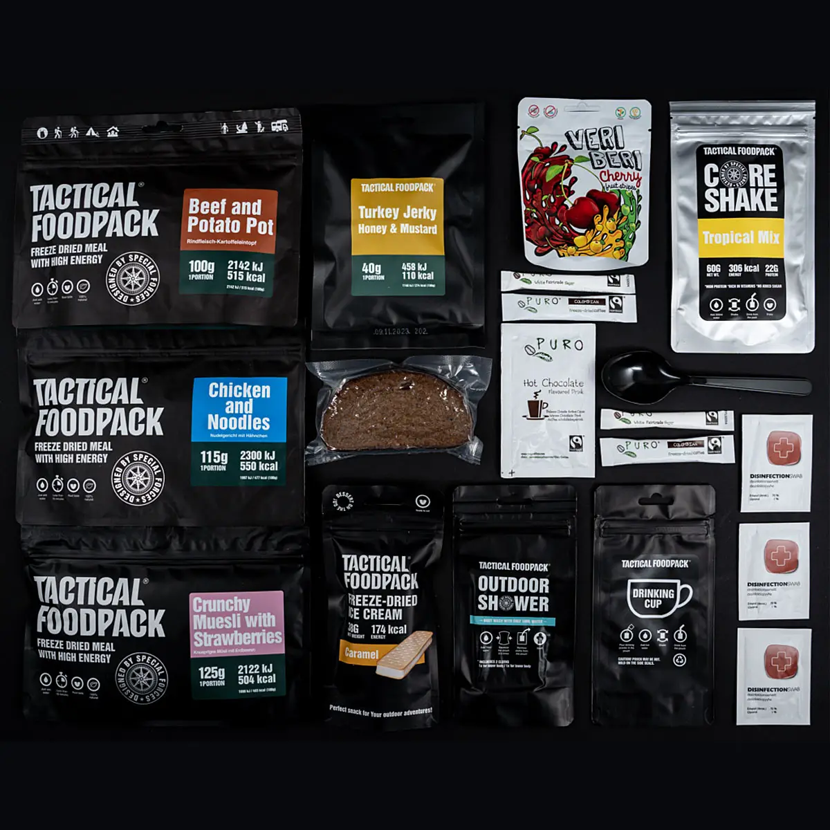 Tactical Foodpack 3-Tagesration India