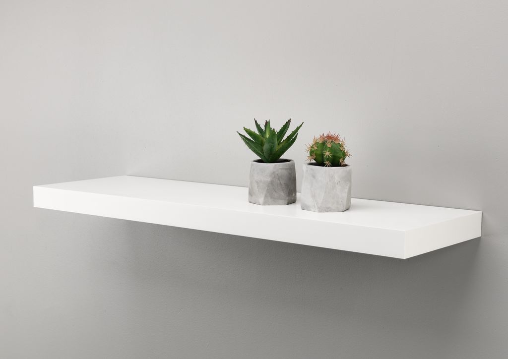 Prateleira suspensa ABILD 80x24 branca