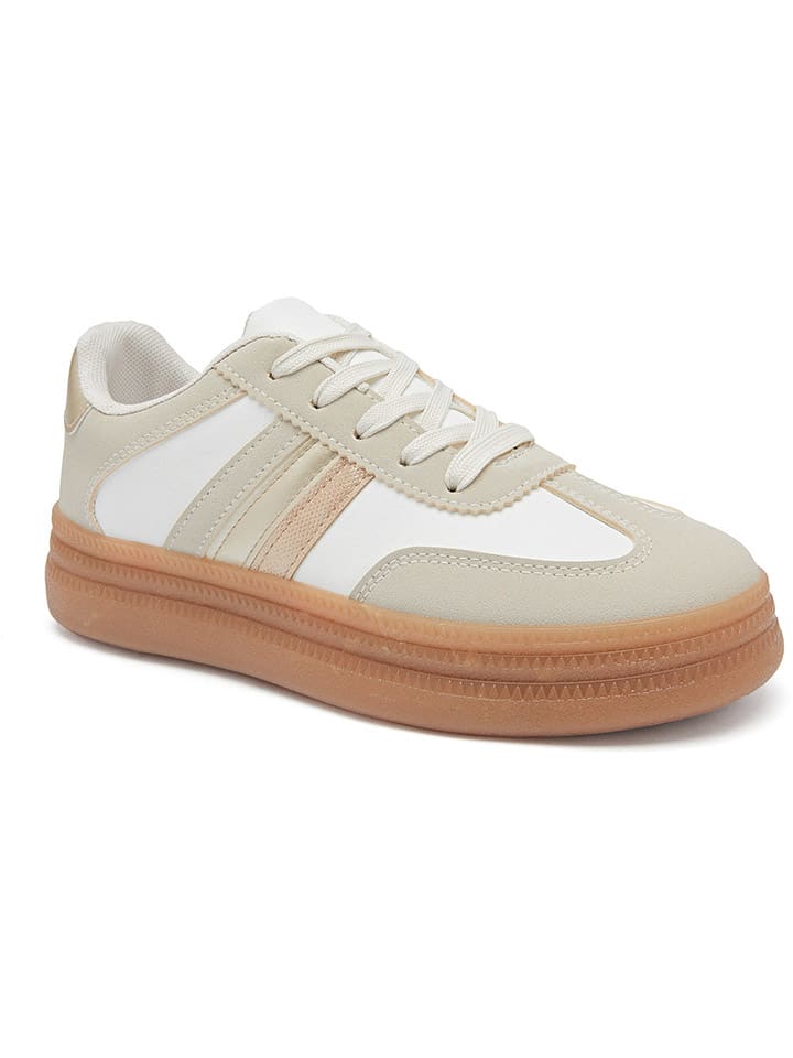 Sixth Sens Sneakers in Beige/ Weiß günstig kaufen