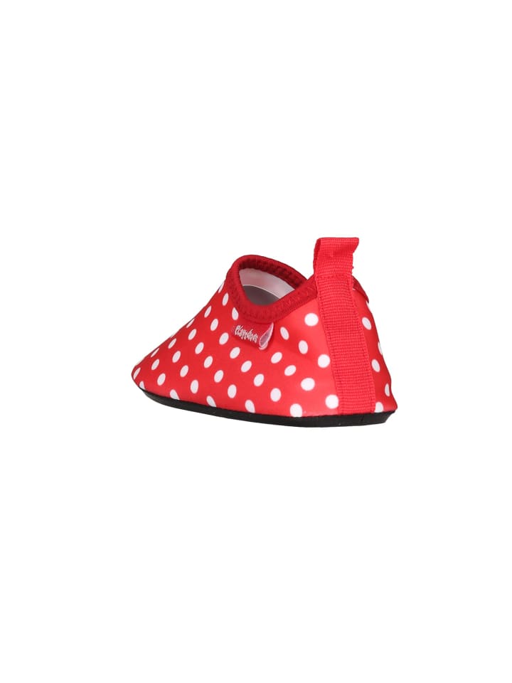 Playshoes Barfuß-Schuh Punkte in Rot günstig kaufen
