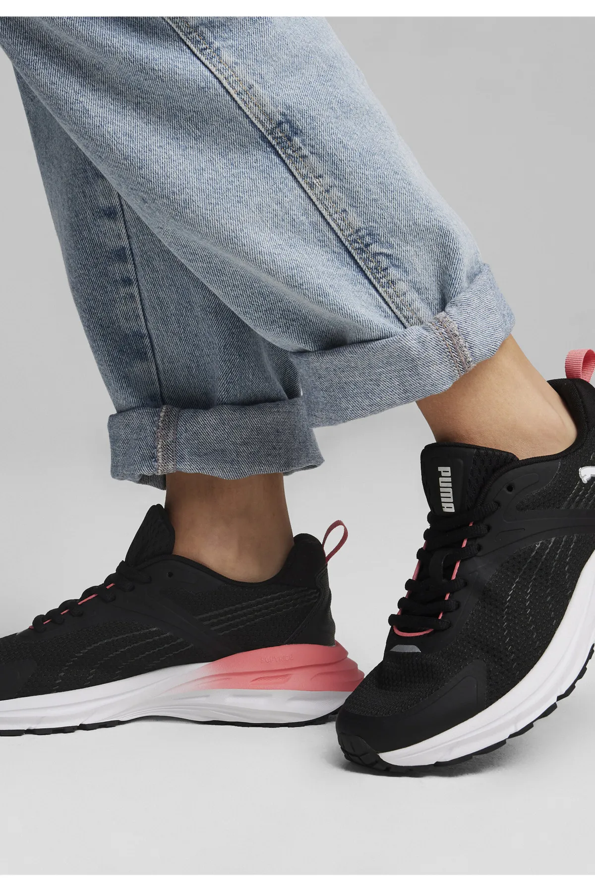 Puma  Sneaker - Schwarz - Flacher Absatz