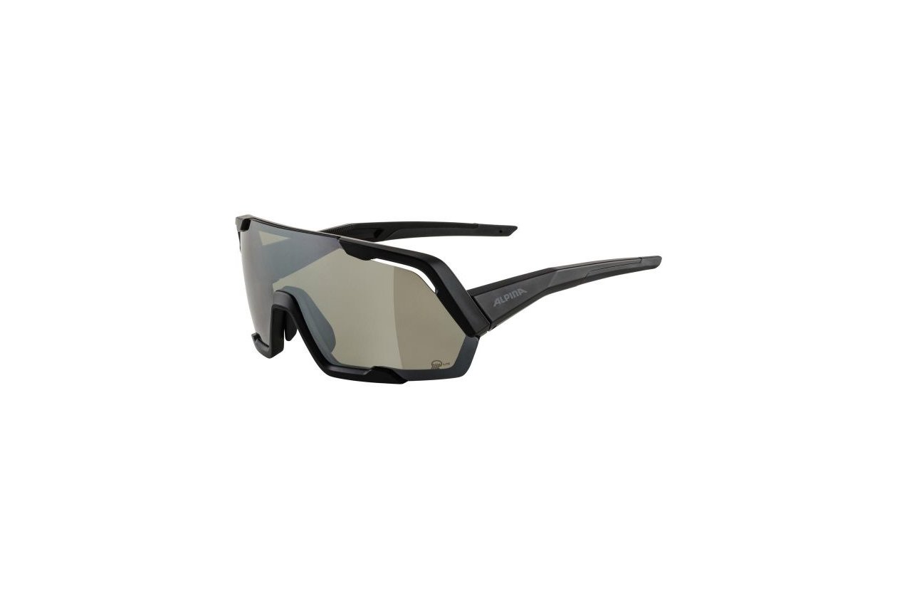 Alpina Rocket Q-Lite black matt / silver mirror lens