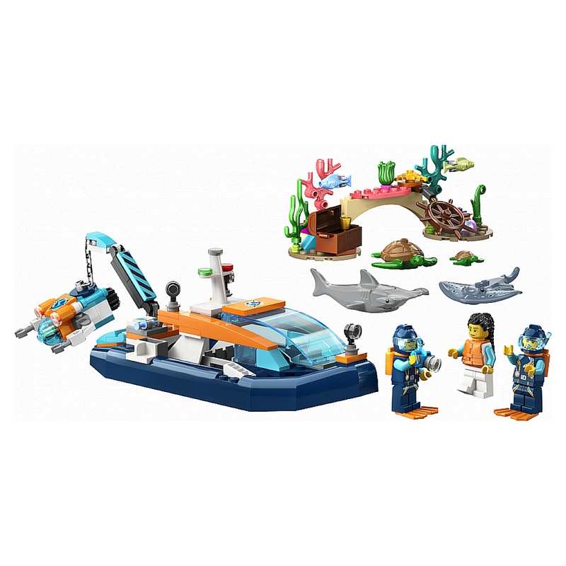 60377 Le bateau dexploration sous-marine, LEGO City