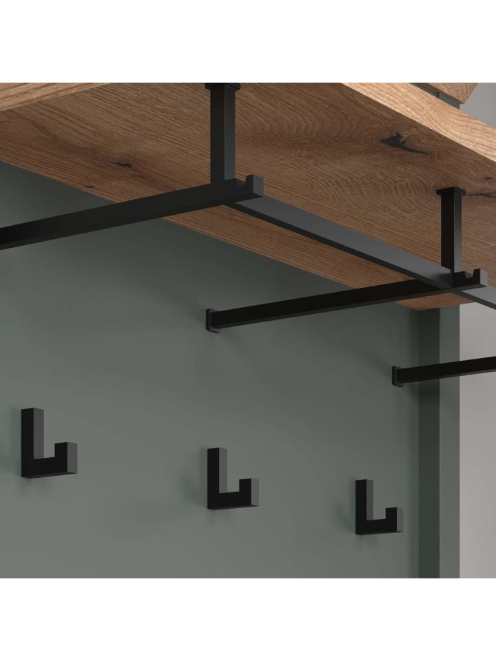 ebuy24 Garderobenmöbel Stanton Grün 261 x 39 cm günstig kaufen onesize