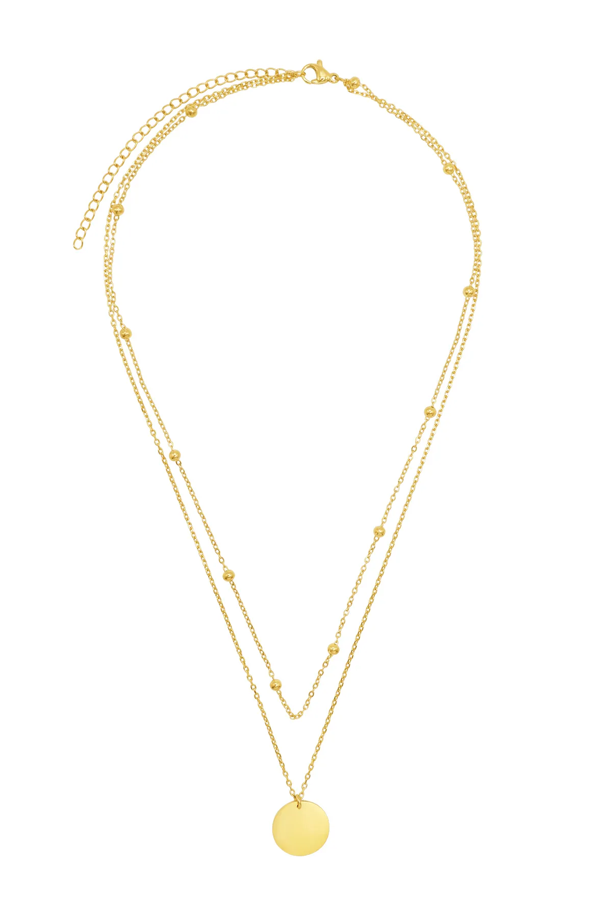 Heideman  Layering Halskette Damen Livia goldfarben modisch