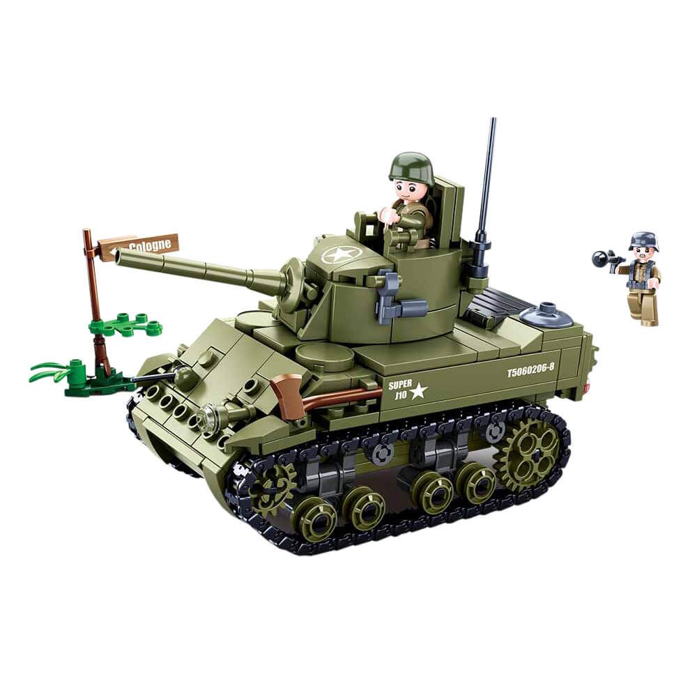 WWII Leichter All. Panzer Bausteine Set M38-B0856