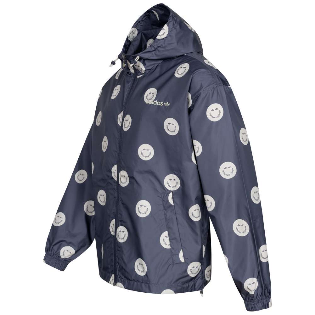 adidas Originals Smiling Face Full Print Casual Herren Windbreaker HN0394
