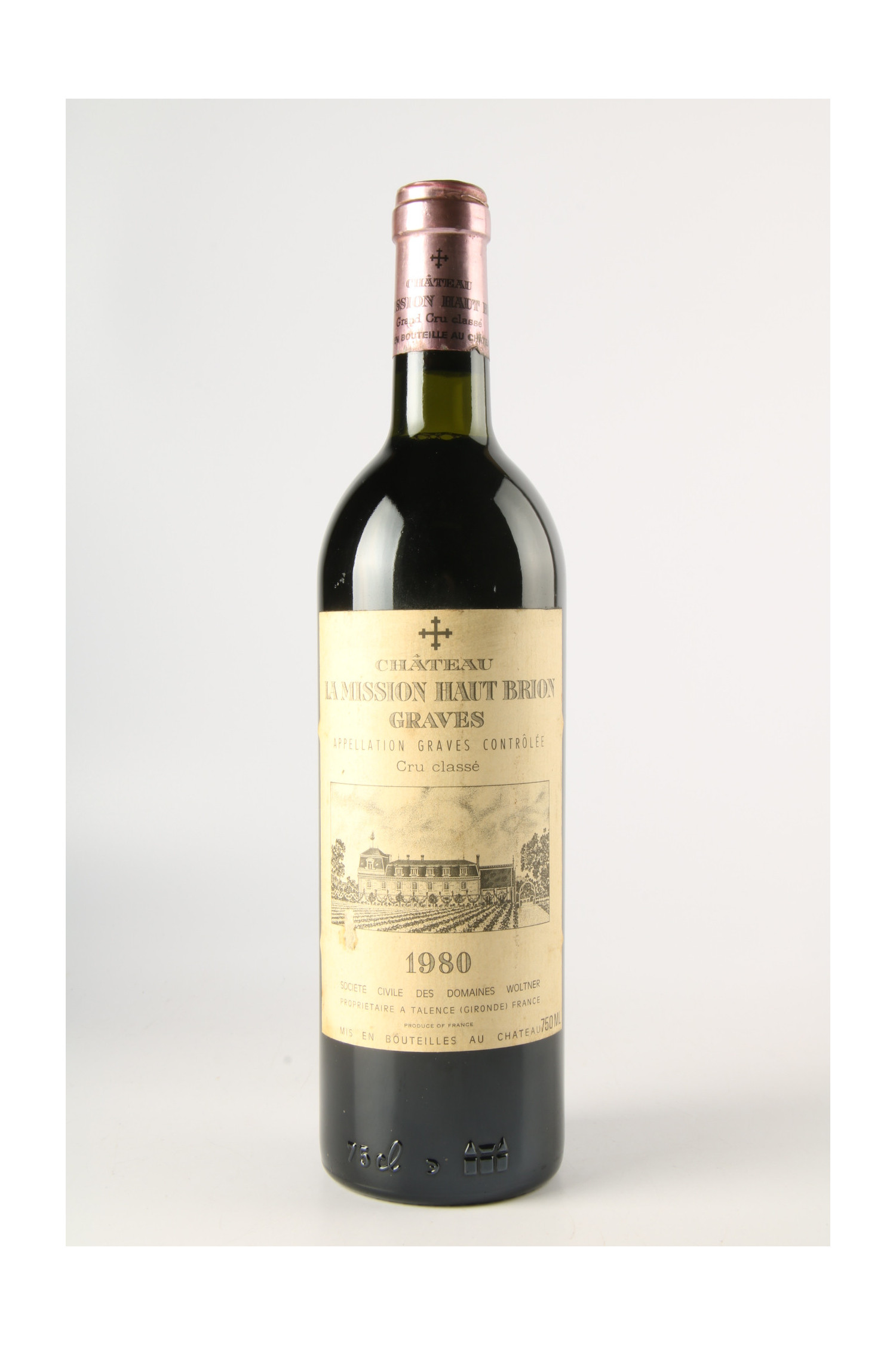 Château La Mission Haut Brion 1980, Pessac Leognan