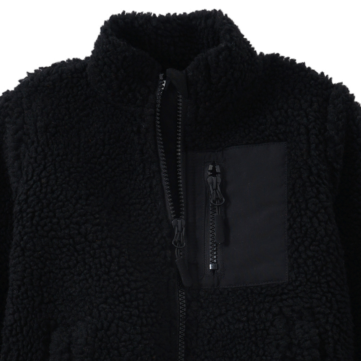 Jungen Jacke aus Teddyfleece