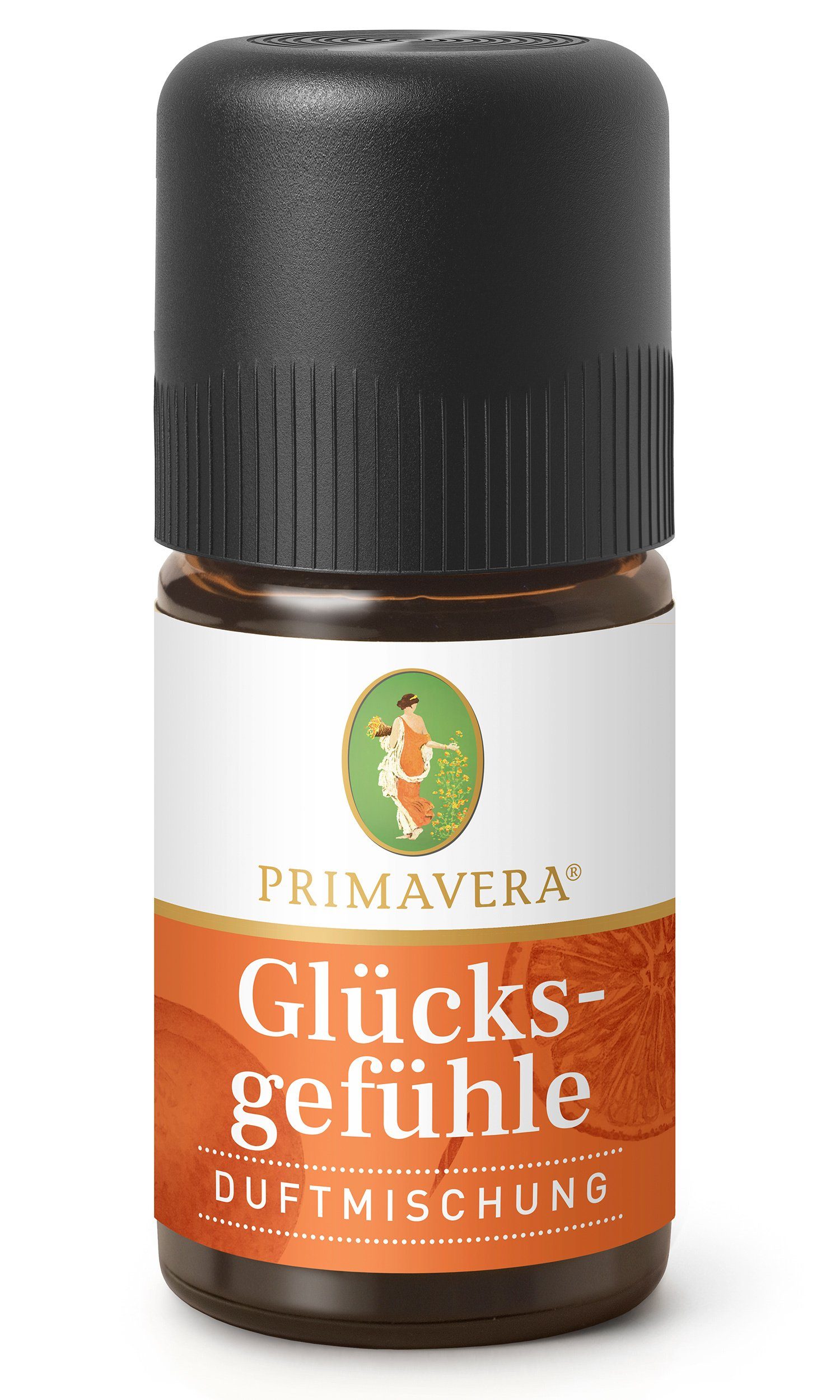 Primavera Life GmbH Körperpflegeduft Duftmischung Glücksgefühle (konventionell), 5 ml, 1-tlg., IHTK (ohne Tierversuche)