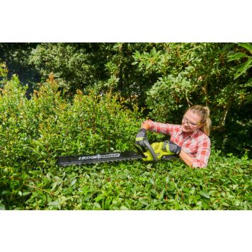 Ryobi 5133006410 Mașină de tuns gard viu fără fir 36V 60 cm MAX POWER 2.0 Ah baterie și încărcător în cutie