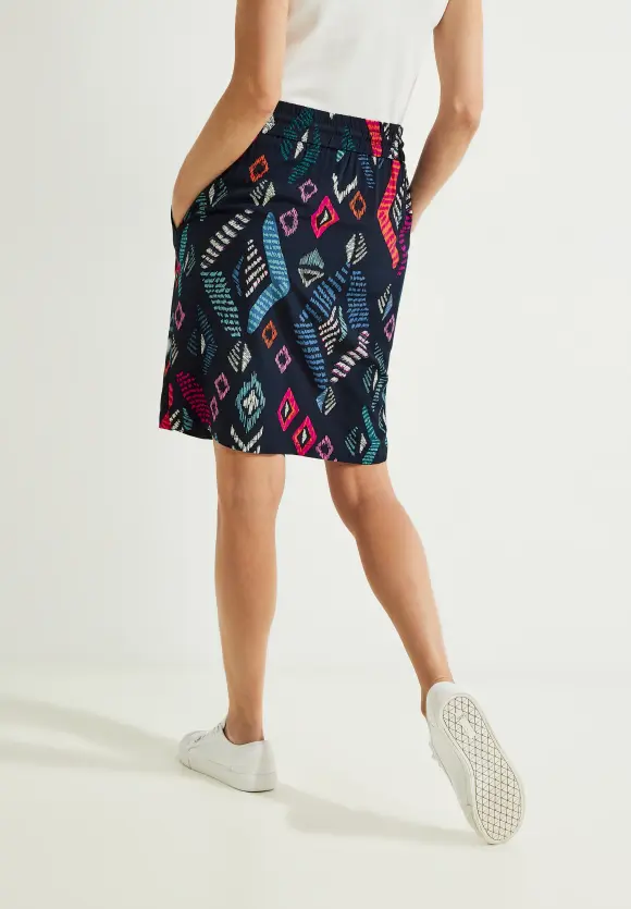 CECIL Rock mit Multicolorprint