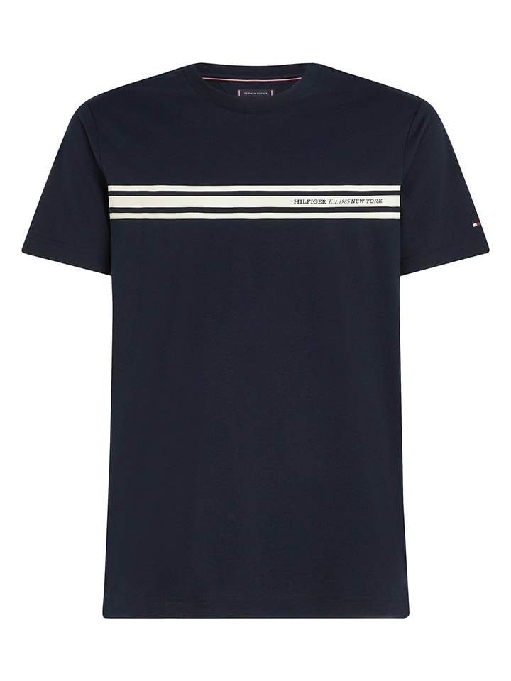 Tommy Hilfiger Shirt in Dunkelblau günstig kaufen