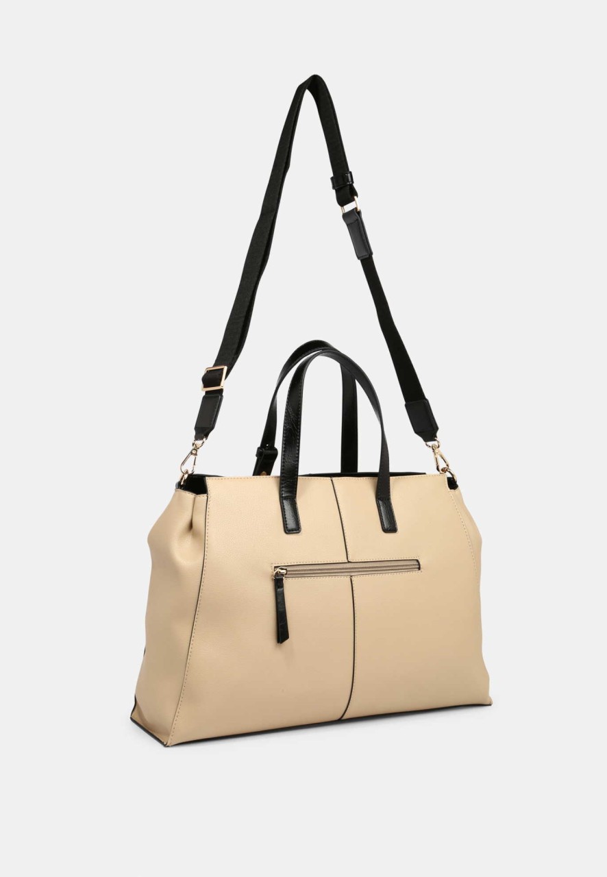 L. CREDI Handtaschen braun Jakoba