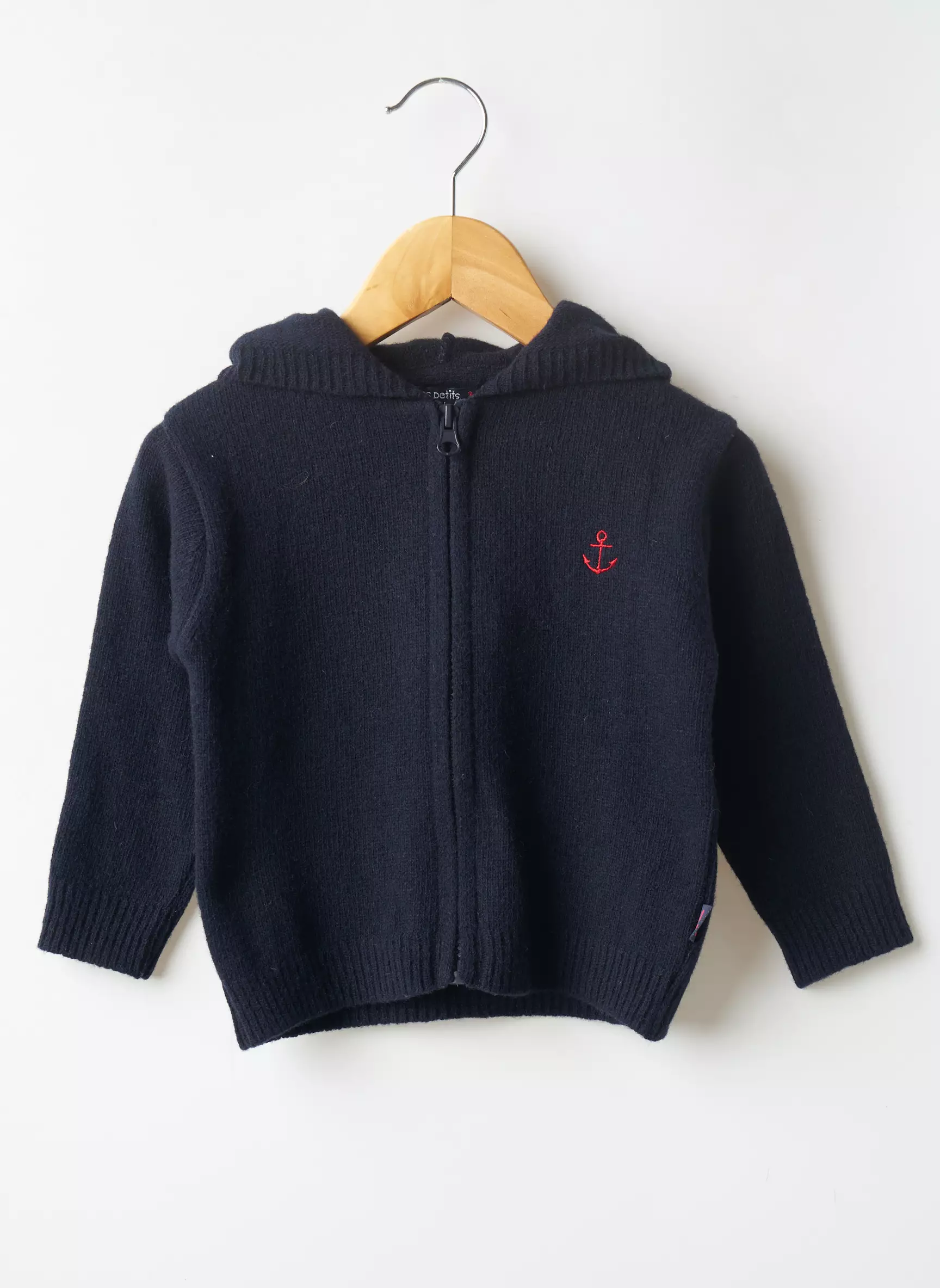 Les Petits Coeurs A La Mer Cardigans Garcon couleur bleu