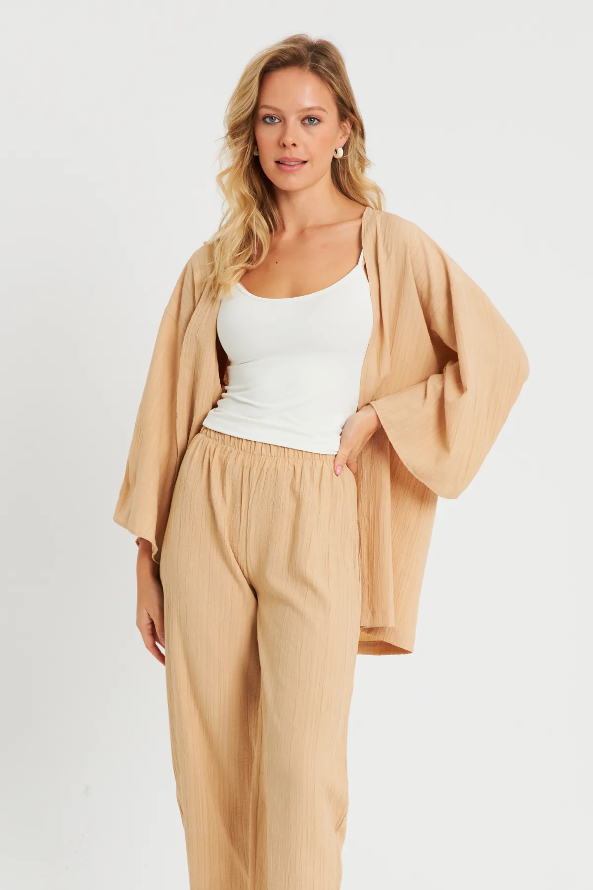 Cool & Sexy  Zweiteiler - Braun - Regular Fit