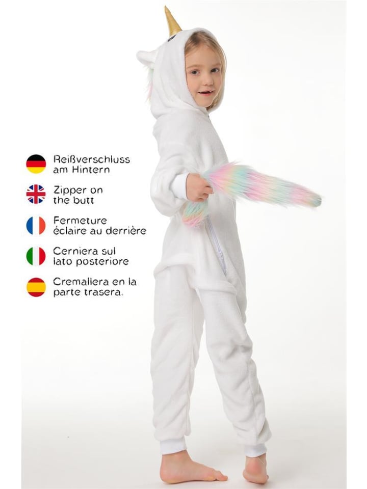 Corimori Onesie Kostüm in Weiß günstig kaufen