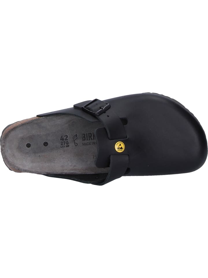 Birkenstock Pantoletten Boston ESD in schwarz günstig kaufen