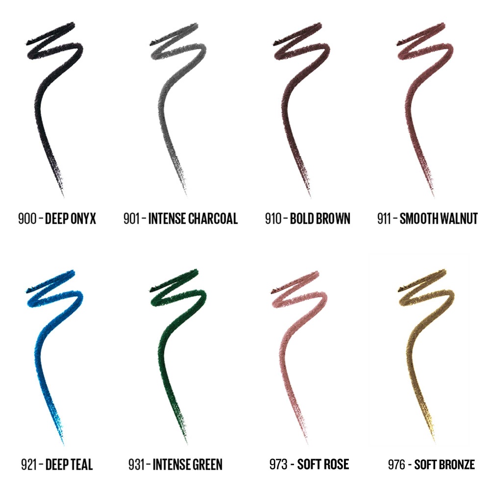 Maybelline New York Maybelline Tattoo Liner Crayon Gel Eyeliner Coffret x8 Crayons yeux waterproof