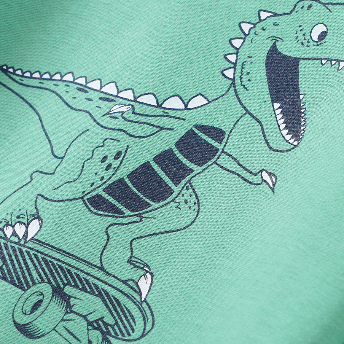 Jungen Langarmshirt mit Dino-Motiv