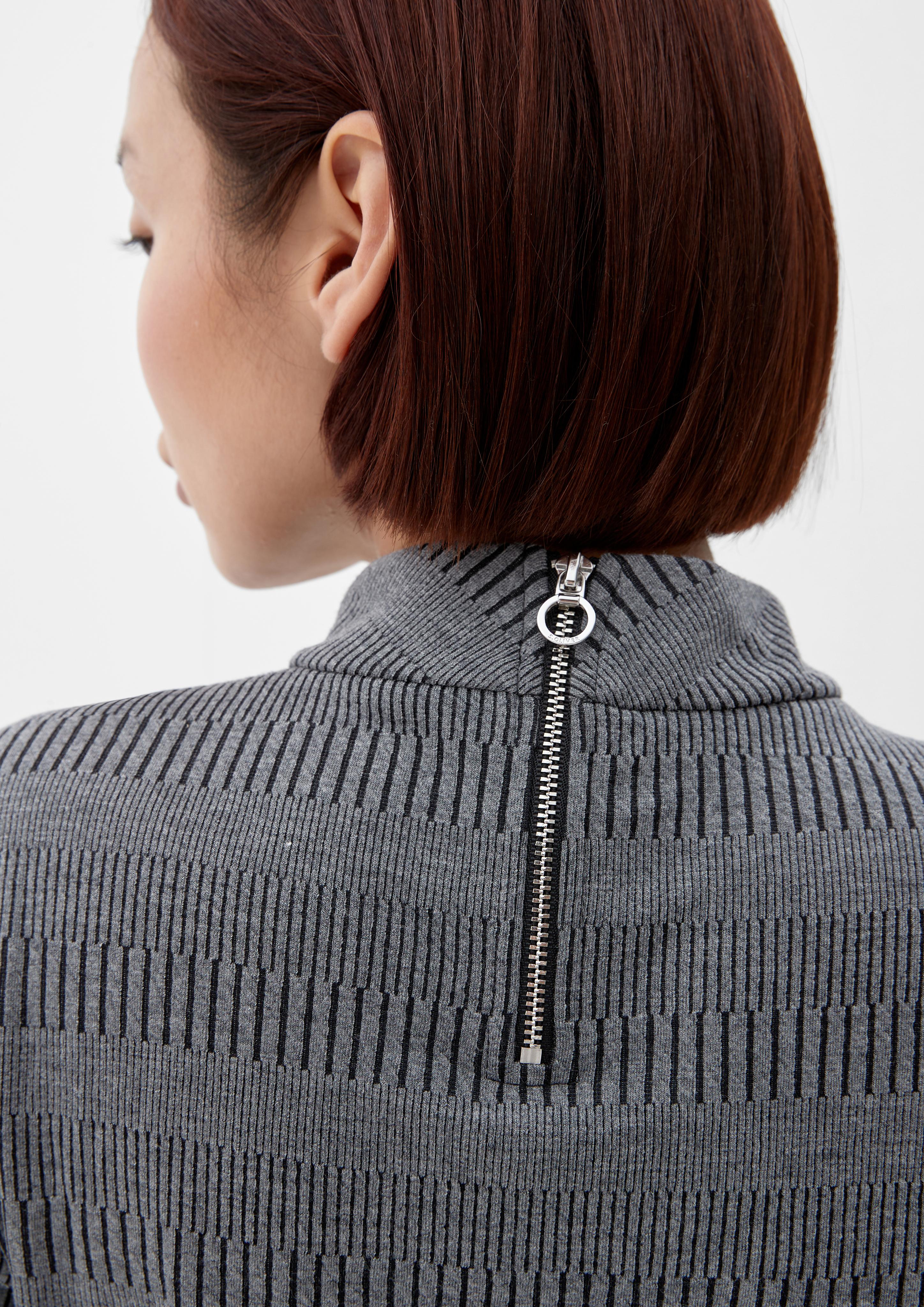 Longsleeve mit Stehkragen  2121397-9999