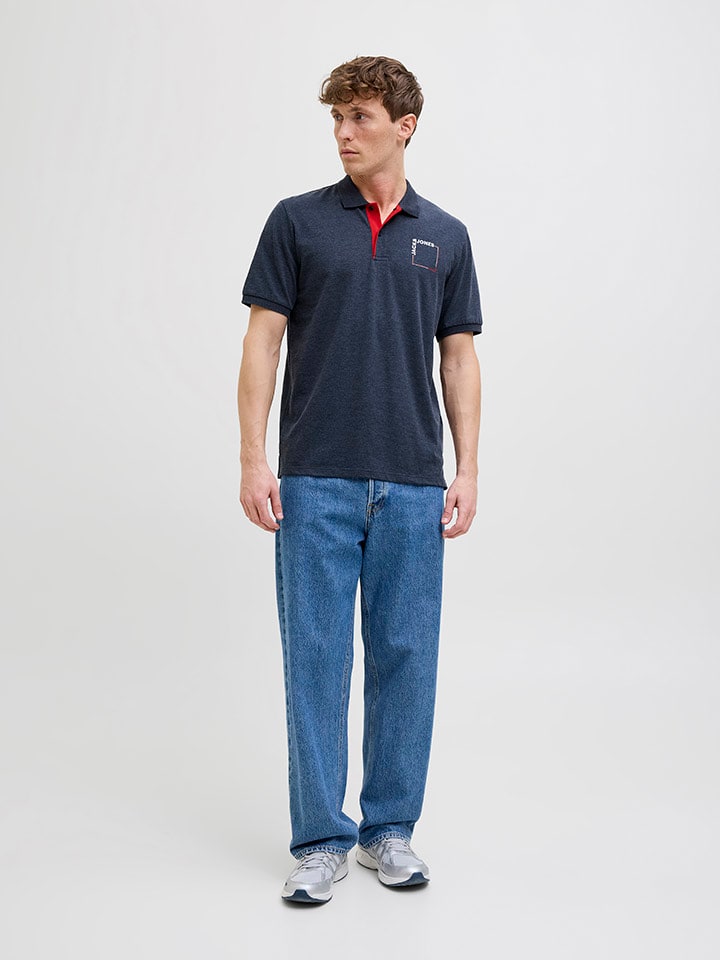 Jack & Jones Poloshirt in Dunkelblau günstig kaufen