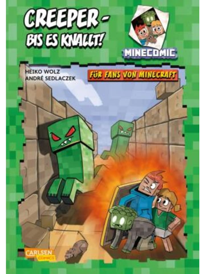 Carlsen Buch - Creeper - bis es knallt! Für Fans von Minecraft günstig kaufen onesize