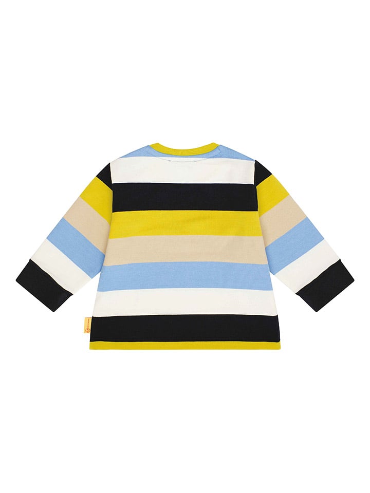 Steiff Sweatshirt in Hellblau/ Gelb/ Creme günstig kaufen