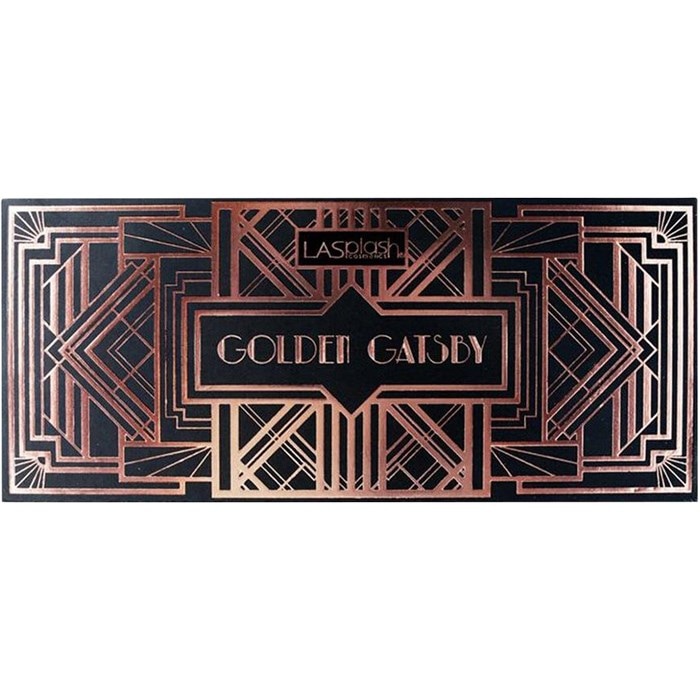 Golden Gatsby Glam 10c Palette