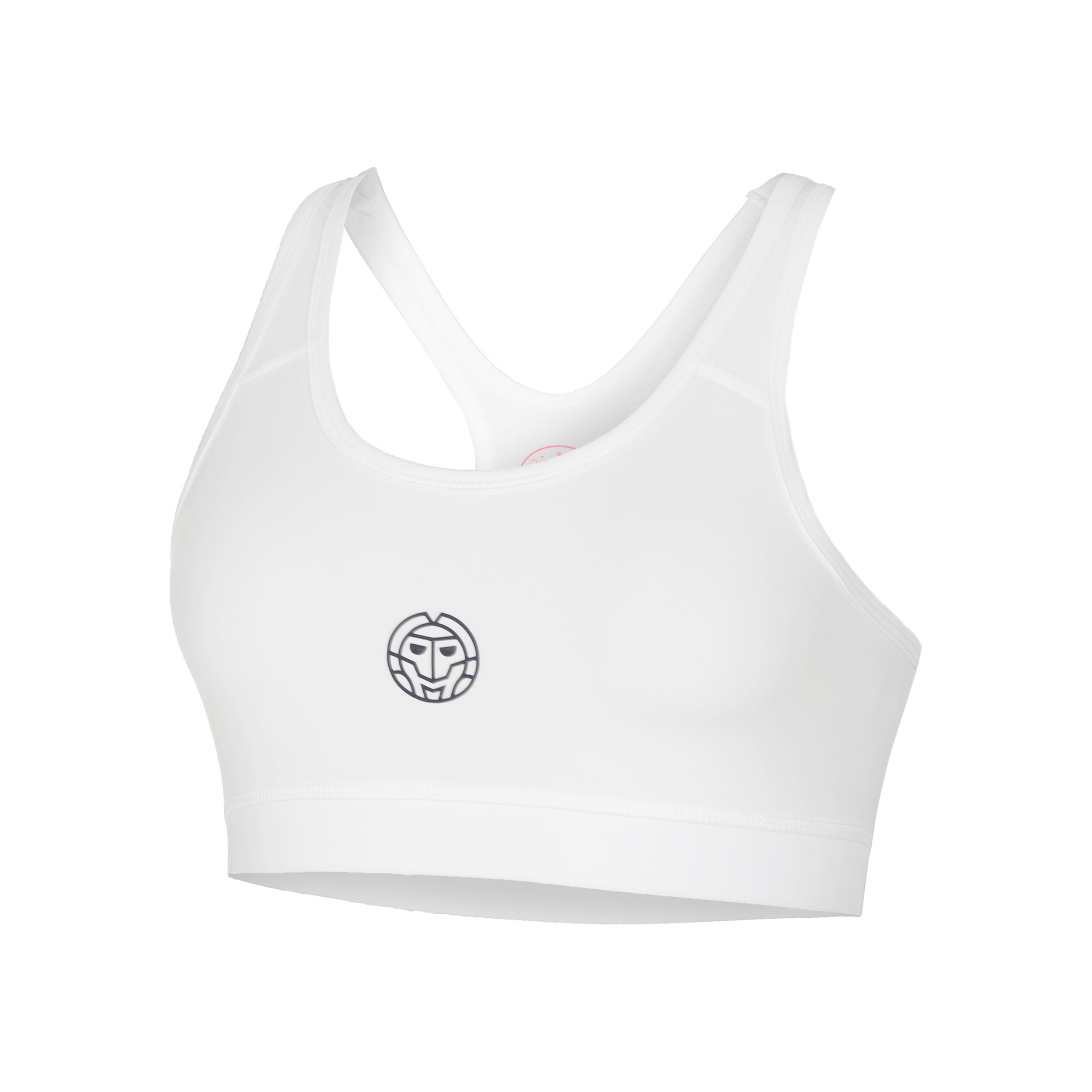 Crew Medium Support Sport-BH Damen - Weiß